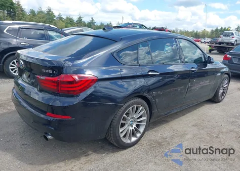 2014 BMW 535I Gran Turismo xDrive из США, поврежденный, VIN WBA5M4C52ED183844